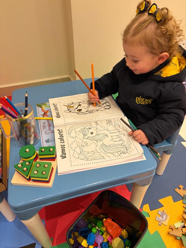 Espaço Kids para as crianças brincarem enquanto recebem atendimento