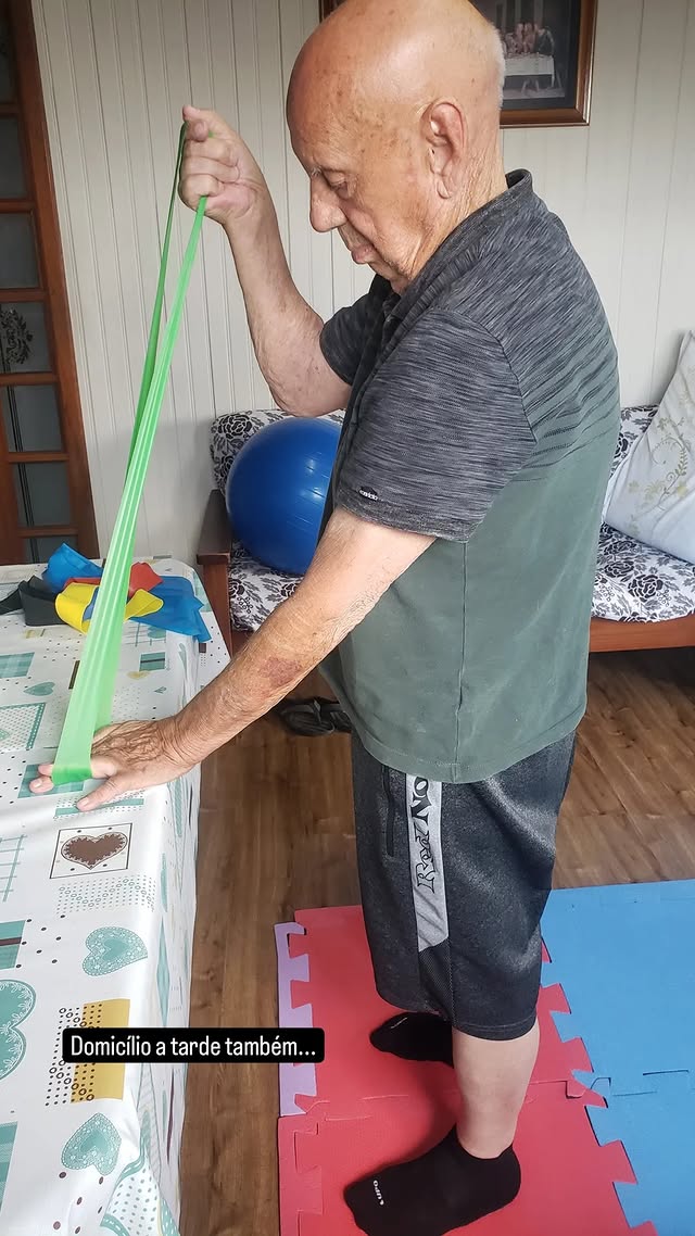 Atendimento de fisioterapia ortopédica